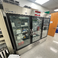 VWR Triple Door Refrigerator image 0